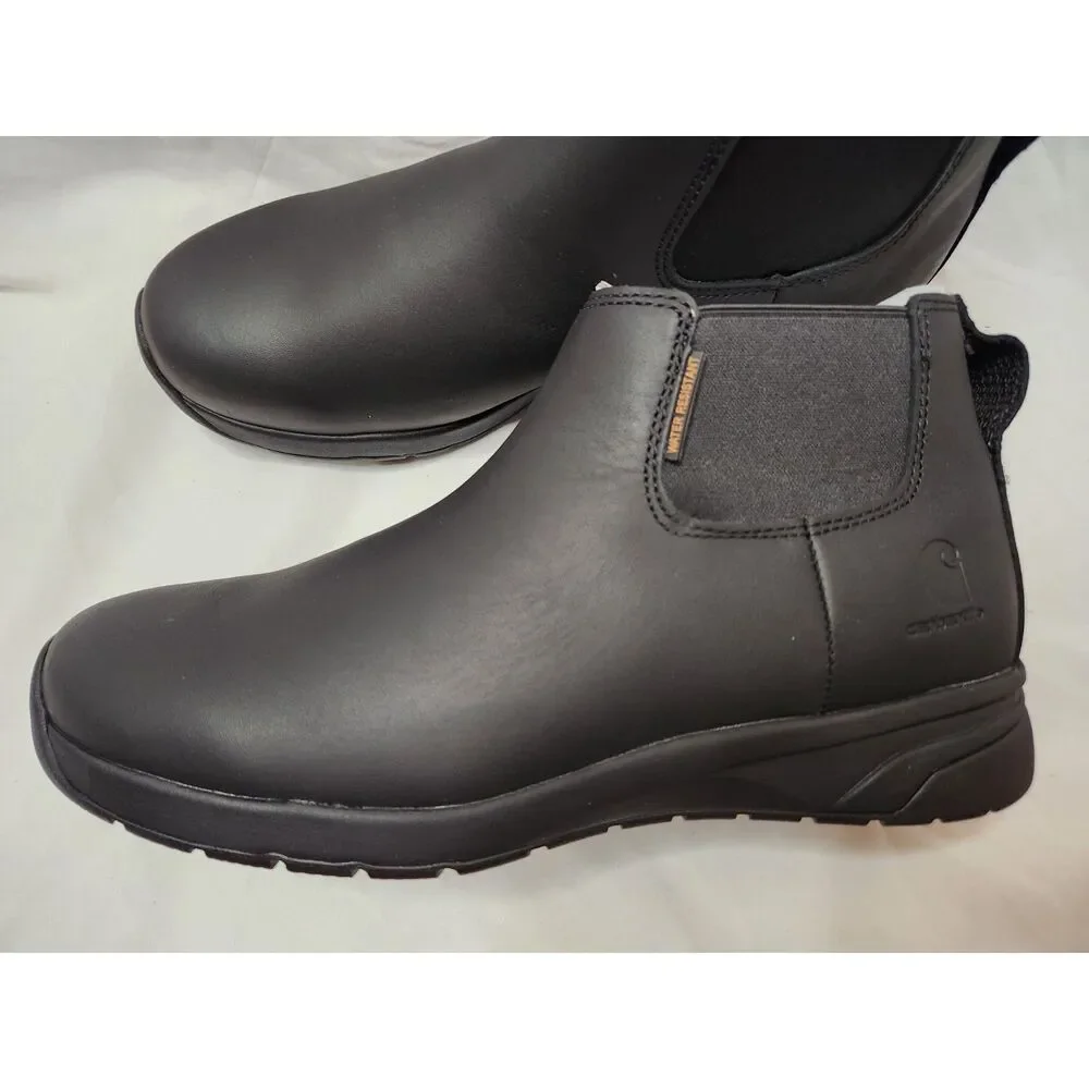 Carhartt Force Romeo Boots US 11.5 Wide Soft Toe EH Water‑Resistant Black